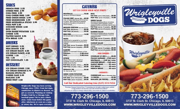 Menu photo 6 Wrigleyville Dogs Chicago, IL Menu photo 6 Wrigleyville Dogs Chicago, IL