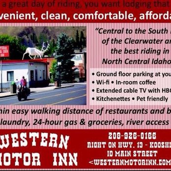 Western Motor Inn - Hotels Near Me - Kooskia, Idaho Western Motor Inn - Hotels Near Me - Kooskia, Idaho