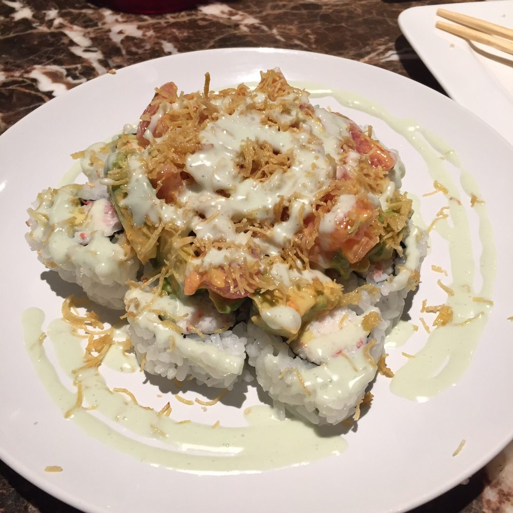 Sushi Maku - Sunset roll. Excellent - Sushi Bars Near Me - Dallas, Texas