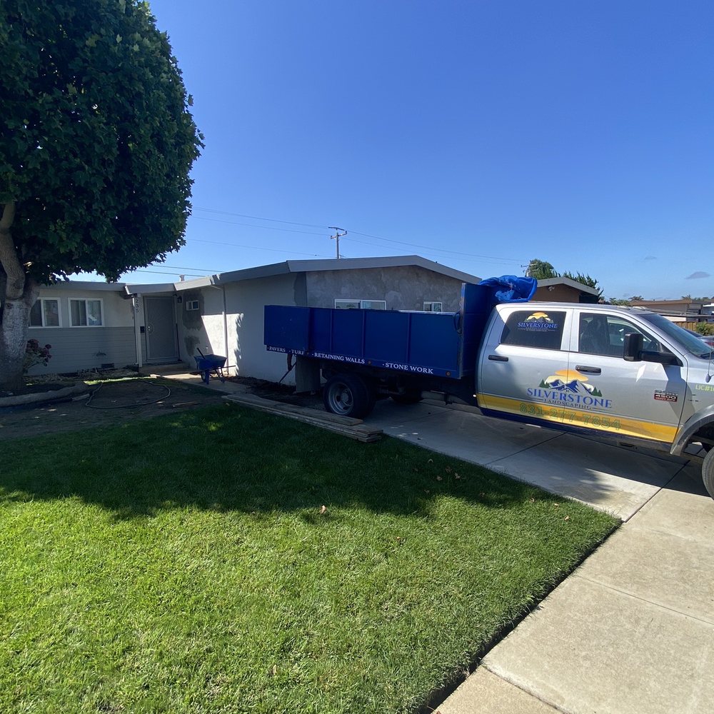 Silverstone Landscaping & Tree Services - Silverstone working on cleaning lawn and planting grass seeds - Landscaping Near Me - Salinas, California Silverstone Landscaping & Tree Services - Silverstone working on cleaning lawn and planting grass seeds - Landscaping Near Me - Salinas, California