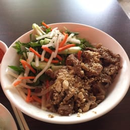 Pork vermicelli bowl $8.50 Pork vermicelli bowl $8.50