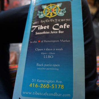 Tibet Cafe - Menu - Himalayan/Nepalese Near Me - Toronto, Ontario