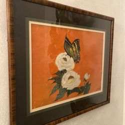 Fowler's Framery & Art Gallery - Tim helped this fragile 1952 French piece with a new mat.