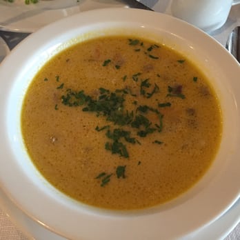 Przystań - Porcini mushroom soup - Seafood Near Me - Olsztyn, WN