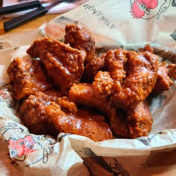 Roosters - The "Nu-Killer" Buffalo Wings. The hottest one's they have. Not too ridiculous. - Chicken Wings Near Me - Cincinnati, Ohio