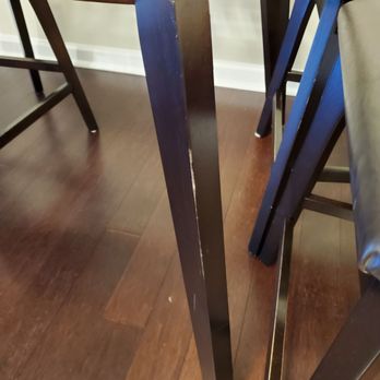 Abba Moving - Scratched dinette - Movers Near Me - Pikesville, Maryland