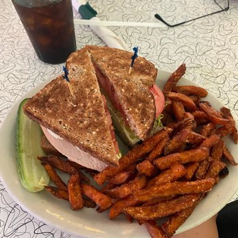Howley's Restaurant - Best Turkey Club I've ever had! Amazing sweet potato fries. Such a satisfying and delicious lunch. - Diners Near Me - West Palm Beach, Florida