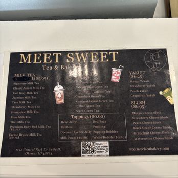Meet Sweet - Menu - Desserts Near Me - Okemos, Michigan