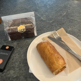 Small Victory - Spicy chicken roll and brownies - Desserts Near Me - Vancouver, British Columbia