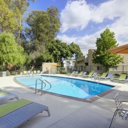 Mustang Village Apartments - Swimming pool