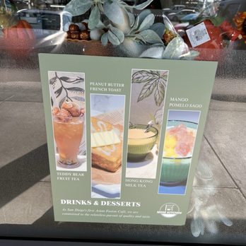 Gong cha - Menu, - Coffee & Tea Near Me - San Diego, California