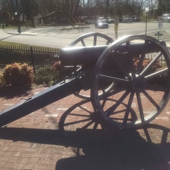 Ringgold Depot - A historical cannon out front. - Venues & Event Spaces Near Me - Ringgold, Georgia