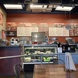 Caruso's Sandwiches & Artisan Pizza - Order Counter and Menu