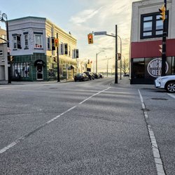Tourism Sarnia-Lambton - Looking West on Cromwell St. at Christina St. in Downtown Sarnia