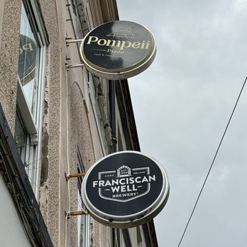 Franciscan Well Brewery - Out front signage - Breweries Near Me - Cork, Colorado Franciscan Well Brewery - Out front signage - Breweries Near Me - Cork, Colorado