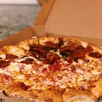 Greek's Pizzeria - Half cheese, half pepperoni deliciousness - Pizza Near Me - Indianapolis, Indiana