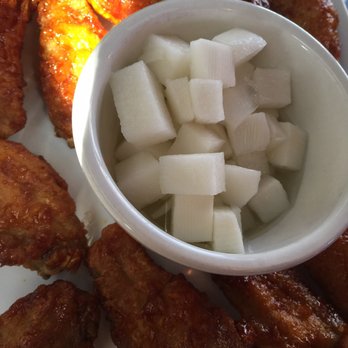 Bonchon South West Las Vegas - Pickled radishes so addictive - Chicken Wings Near Me - Las Vegas, Nevada Bonchon South West Las Vegas - Pickled radishes so addictive - Chicken Wings Near Me - Las Vegas, Nevada