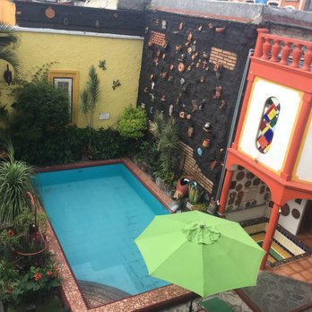 Casa Armonia - From the restaurant looking down to the pool - Hotels Near Me - Tlaquepaque, JAL