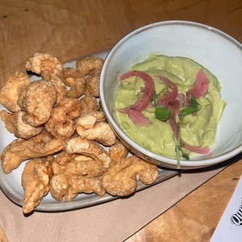 Wildeye Brewery - Chicharrones and avocado - Breweries Near Me - North Vancouver, British Columbia Wildeye Brewery - Chicharrones and avocado - Breweries Near Me - North Vancouver, British Columbia