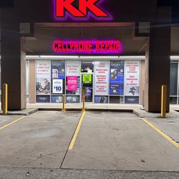 Exterior outside entrance of KK Cell Phone Repair - Front of the store - Webster, Texas Exterior outside entrance of KK Cell Phone Repair - Front of the store - Webster, Texas