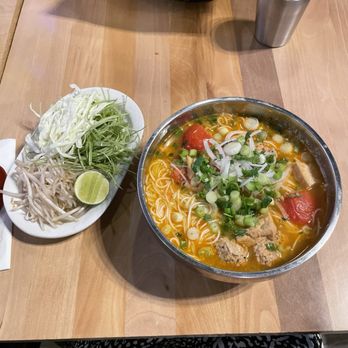 Pho Kieu - Vietnamese Pho Restaurant - $19.99 Bun Rieu special. Generous portion but the flavor was different from what I'm used so I didn't care for it. - Vietnamese Near Me - Las Vegas, Nevada