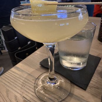 The Mexican STL - Smoked Pineapple Martini, delicious and loved the mezcal smokey twist! - Mexican Near Me - Sappington, Missouri The Mexican STL - Smoked Pineapple Martini, delicious and loved the mezcal smokey twist! - Mexican Near Me - Sappington, Missouri