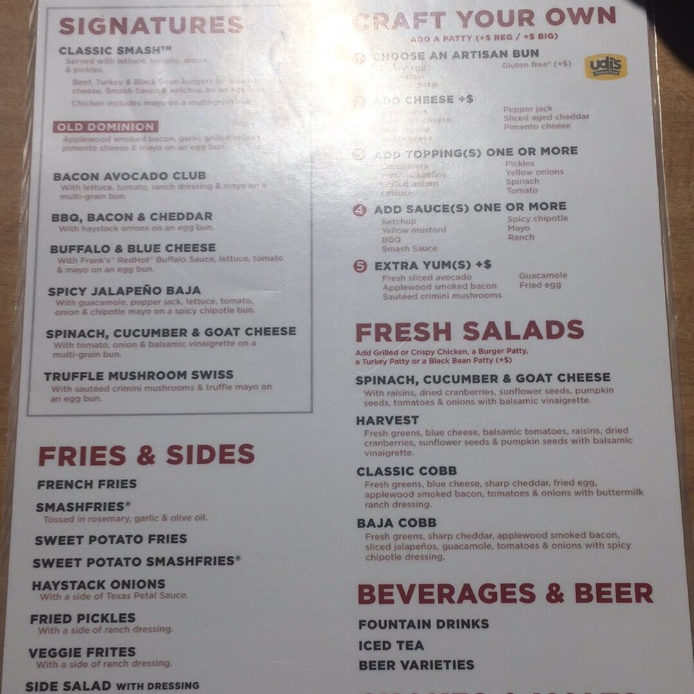 Smashburger - Smashburger Menu - Burgers Near Me - Chesapeake, Virginia Smashburger - Smashburger Menu - Burgers Near Me - Chesapeake, Virginia