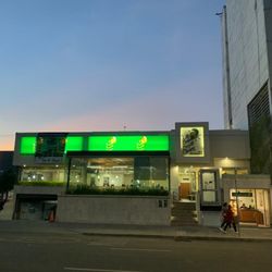 Outside