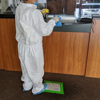 ProActive Sanitize - Disinfecting teller desk. - Home Cleaning Near Me ProActive Sanitize - Disinfecting teller desk. - Home Cleaning Near Me