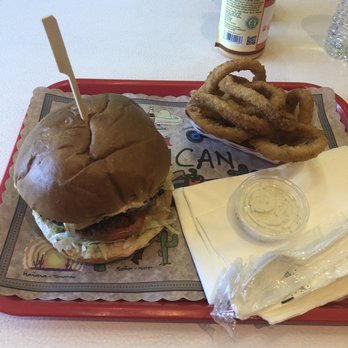 Burger Bun - Burger and onion rings. - Burgers Near Me - Glendale, California