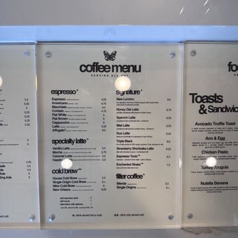 Enchanted Coffee - menu - Coffee & Tea Near Me - Santa Ana, California