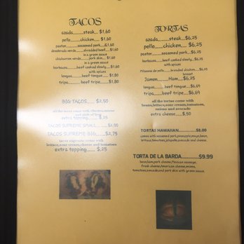 El Jaibo - Menu - Mexican Near Me - Winchester, Kentucky