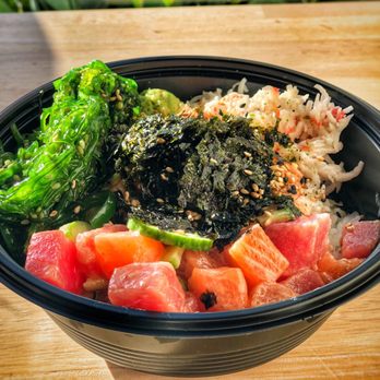 Wow Poki - Regular Poki bowl with white rice - Hawaiian Near Me - San Clemente, California