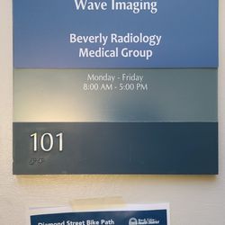 Wave Imaging - Door Signage  10-30-2023