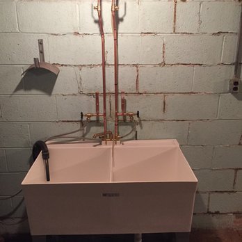 Pines Plumbing - New laundry tub, faucet, water hammer arrestors, stainless steel washing machine lines, boiler valves, isolation shut offs. - Plumbing Near Me - Hersey, Michigan Pines Plumbing - New laundry tub, faucet, water hammer arrestors, stainless steel washing machine lines, boiler valves, isolation shut offs. - Plumbing Near Me - Hersey, Michigan