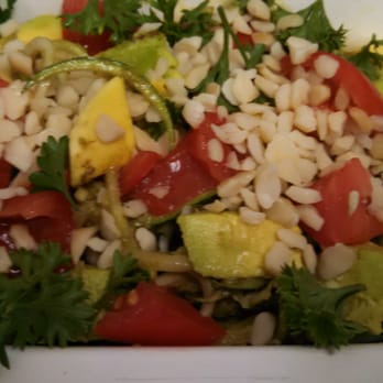 Sweet Cane Cafe - Raw zucchini pasta bowl - Sandwiches Near Me - Hilo, Hawaii