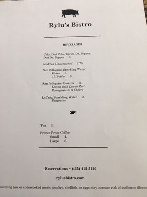 Menu photo 8 Rylu’s Bistro Santa Clara, UT