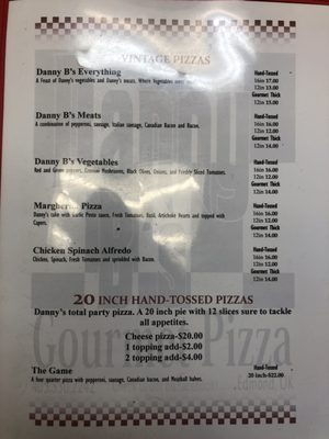 Menu photo 4 Danny B's Gourmet Pizza Edmond, OK Menu photo 4 Danny B's Gourmet Pizza Edmond, OK