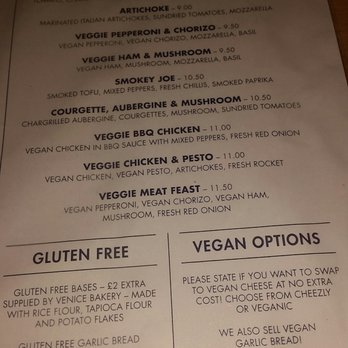 Morelli Zorelli - Lots of veggie and vegan options. - Pizza Near Me - Hove, BNH