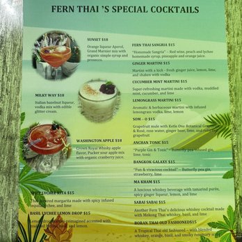 Fern Thai on Main - Thai Near Me - Bellevue, Washington