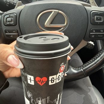 Ground Central - Large Latte - Coffee & Tea Near Me - Lynbrook, New York