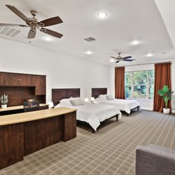 GuestSpaces - Business travelers enjoy all of the necessities in GuestSpaces vacation rentals: comfortable beds, complimentary WiFi, coffee, and more!