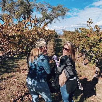 Gold Hill Vineyard & Brewery - My girlfriend and I goofn' off among the vines lol - Pubs Near Me - Placerville, California