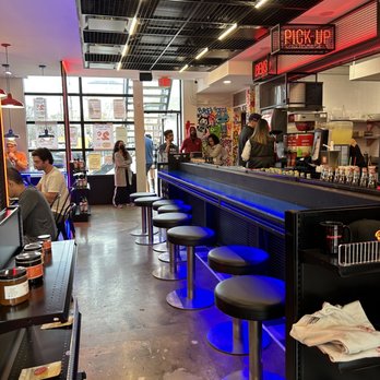 Burger Bodega - Seating inside - Burgers Near Me - Houston, Texas