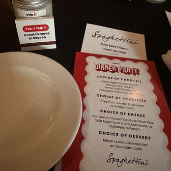 Yelp Elite Dinner Party: Spaghettini - Yelp Events Near Me - Seal Beach, California Yelp Elite Dinner Party: Spaghettini - Yelp Events Near Me - Seal Beach, California