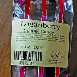 Wahl's Candies - Wahl's Candies Loganberry Sponge Candy