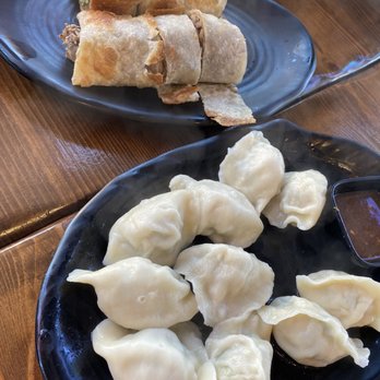 Dumpling House - Duck roll pancake and boiled shrimp/pork chive dumplings - Shanghainese Near Me - Arcadia, California Dumpling House - Duck roll pancake and boiled shrimp/pork chive dumplings - Shanghainese Near Me - Arcadia, California