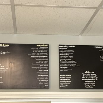 Chronic Coffee - Menu - Coffee & Tea Near Me - Indianapolis, Indiana