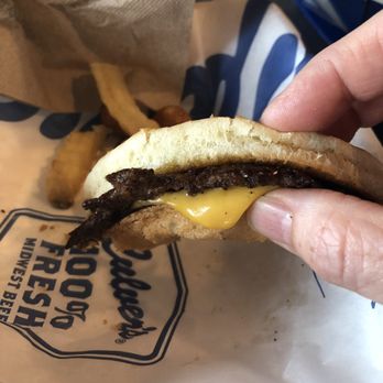 Culver's - Single Butter Burger Cheese Single - Fast Food Near Me - Florence, Kentucky
