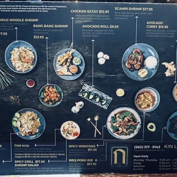 Kin Long Beach - Menu - Thai Near Me - Long Beach, California Kin Long Beach - Menu - Thai Near Me - Long Beach, California